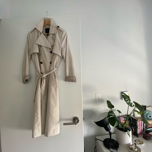 Beige Trench Coat
